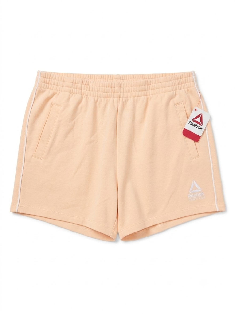 NWT Reebok Women's Peach Athletic Shorts  (0124)